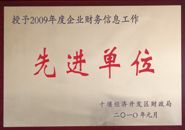 先进单位2010